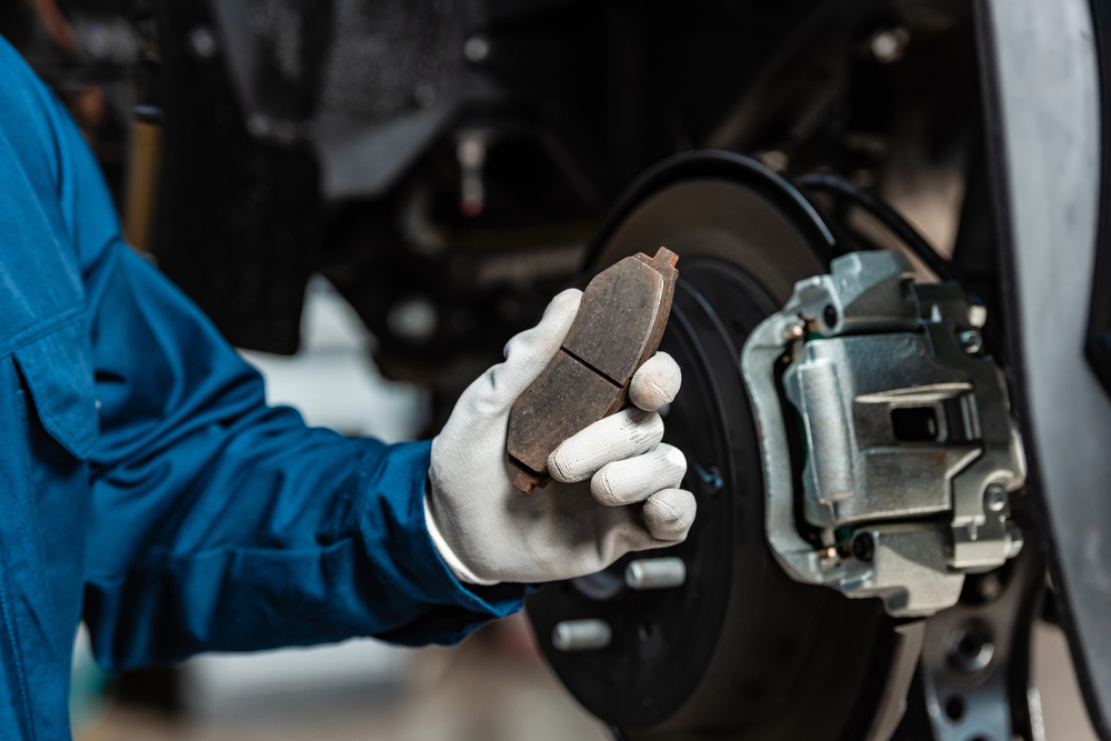 How do you check if your brakes are worn?